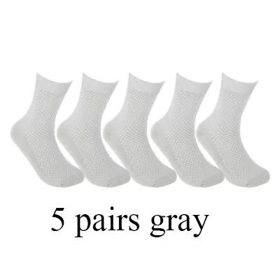 10 Pairs/Lot High Quality Men Bamboo Fiber Socks Happy Man Dress Socks Male Winter Warm Long Socks B