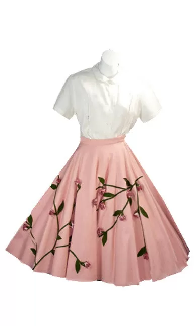 1950s Circle Skirts and Girl's Countess E. Nemes Vintage Mommy and Me