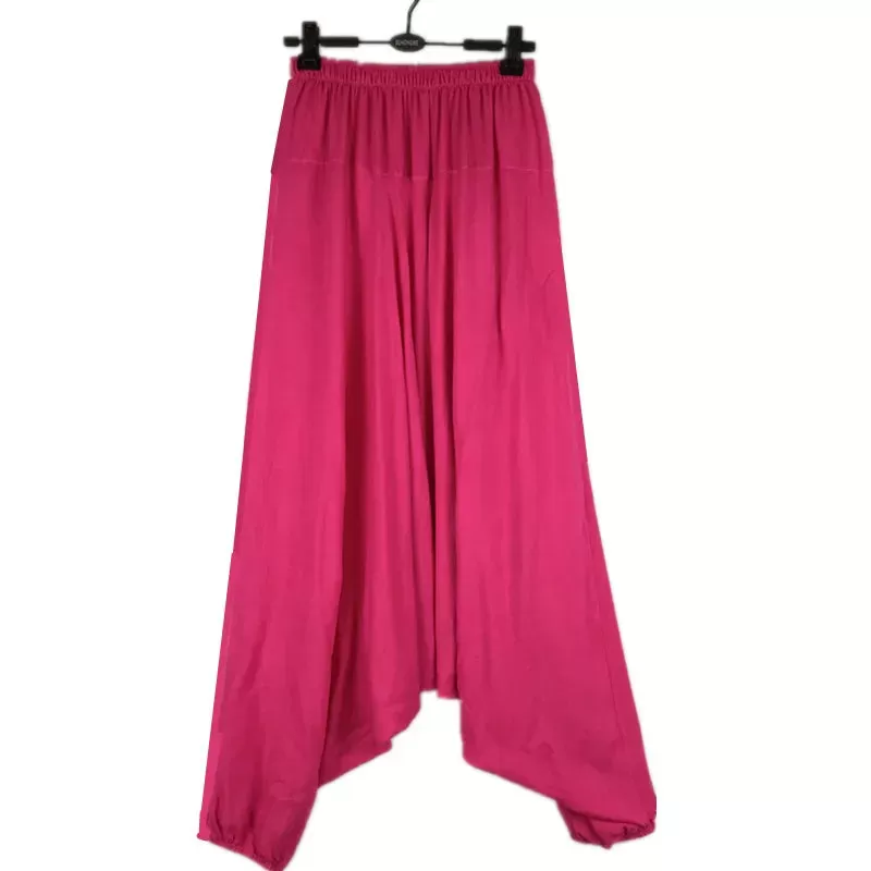 2022 Casual Harem Plants,Loose Women Casual Trousers,Wide Leg Pants,Pantskirt, - Woman Big Crotch Pa