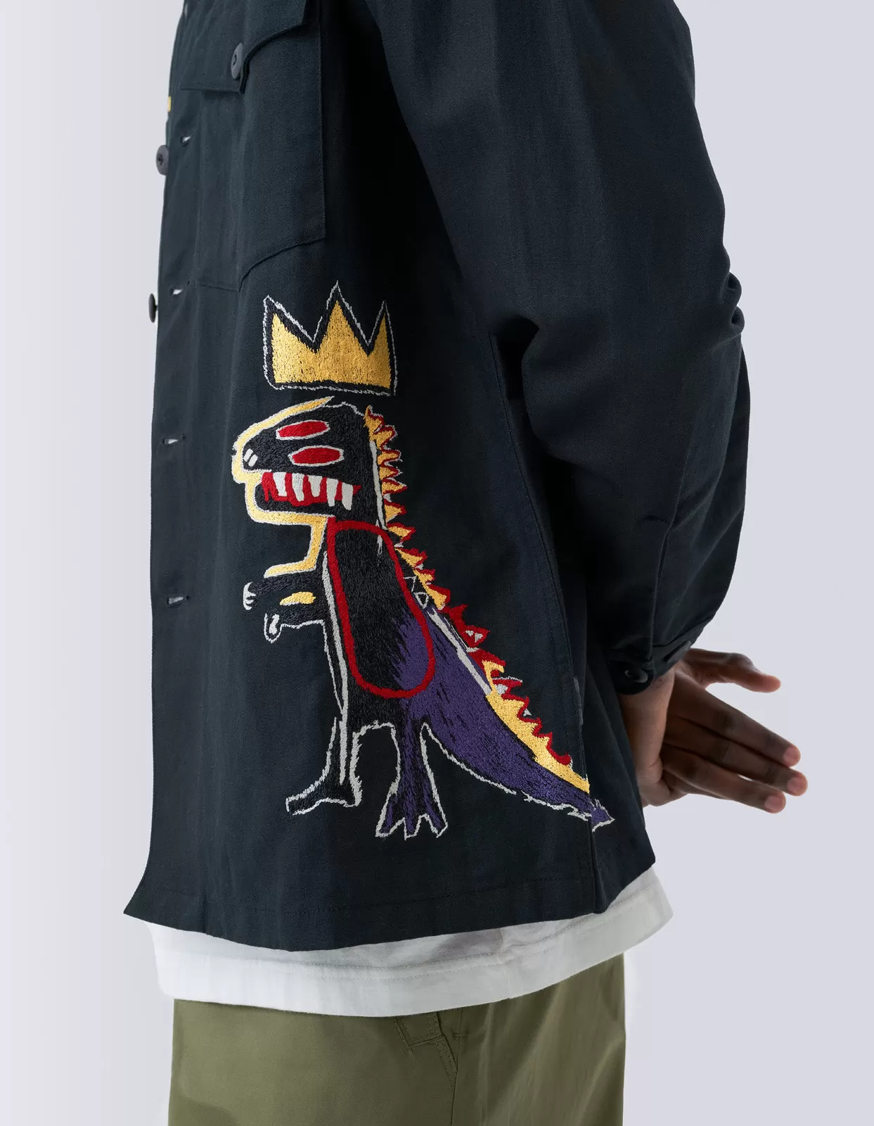 5124 Pez Dispenser Mil Shirt · Maharishi x Jean-Michel Basquiat Black