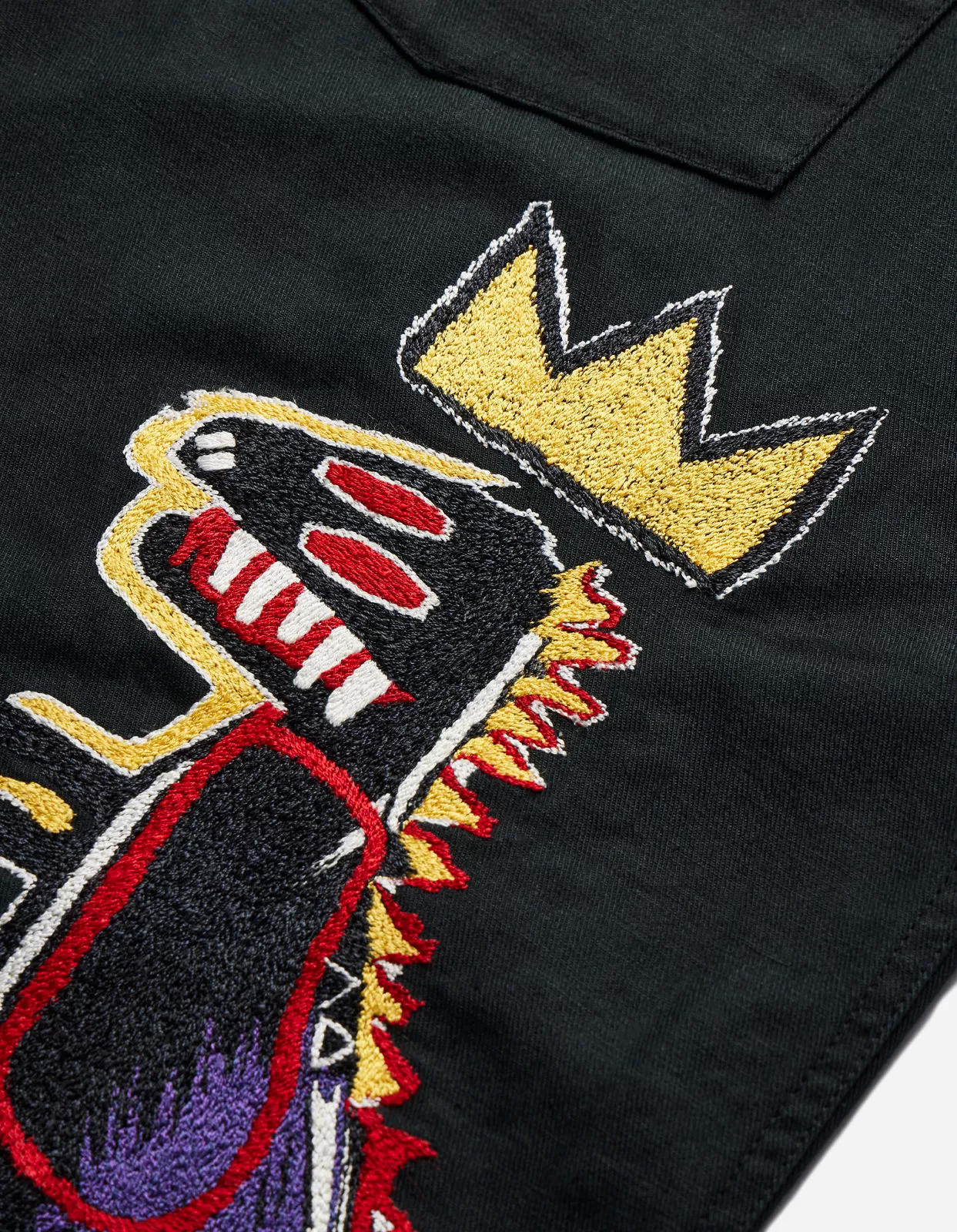 5124 Pez Dispenser Mil Shirt · Maharishi x Jean-Michel Basquiat Black