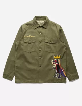 5124 Pez Dispenser Mil Shirt · Maharishi x Jean-Michel Basquiat Olive