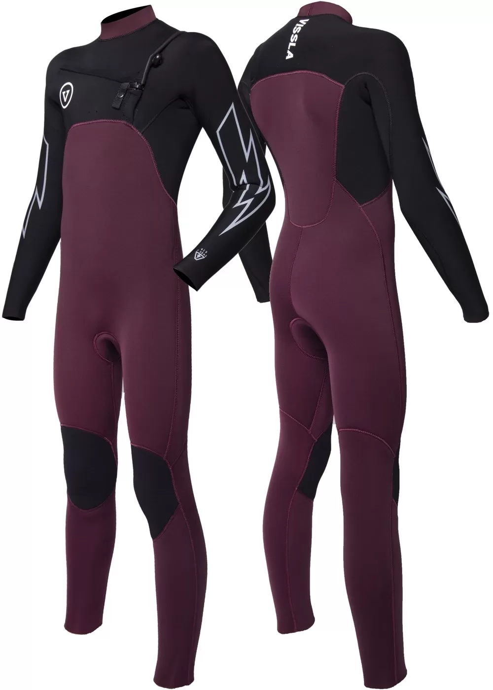 7 Seas Boys 3-2 Bolt Full Chest Zip Wetsuit