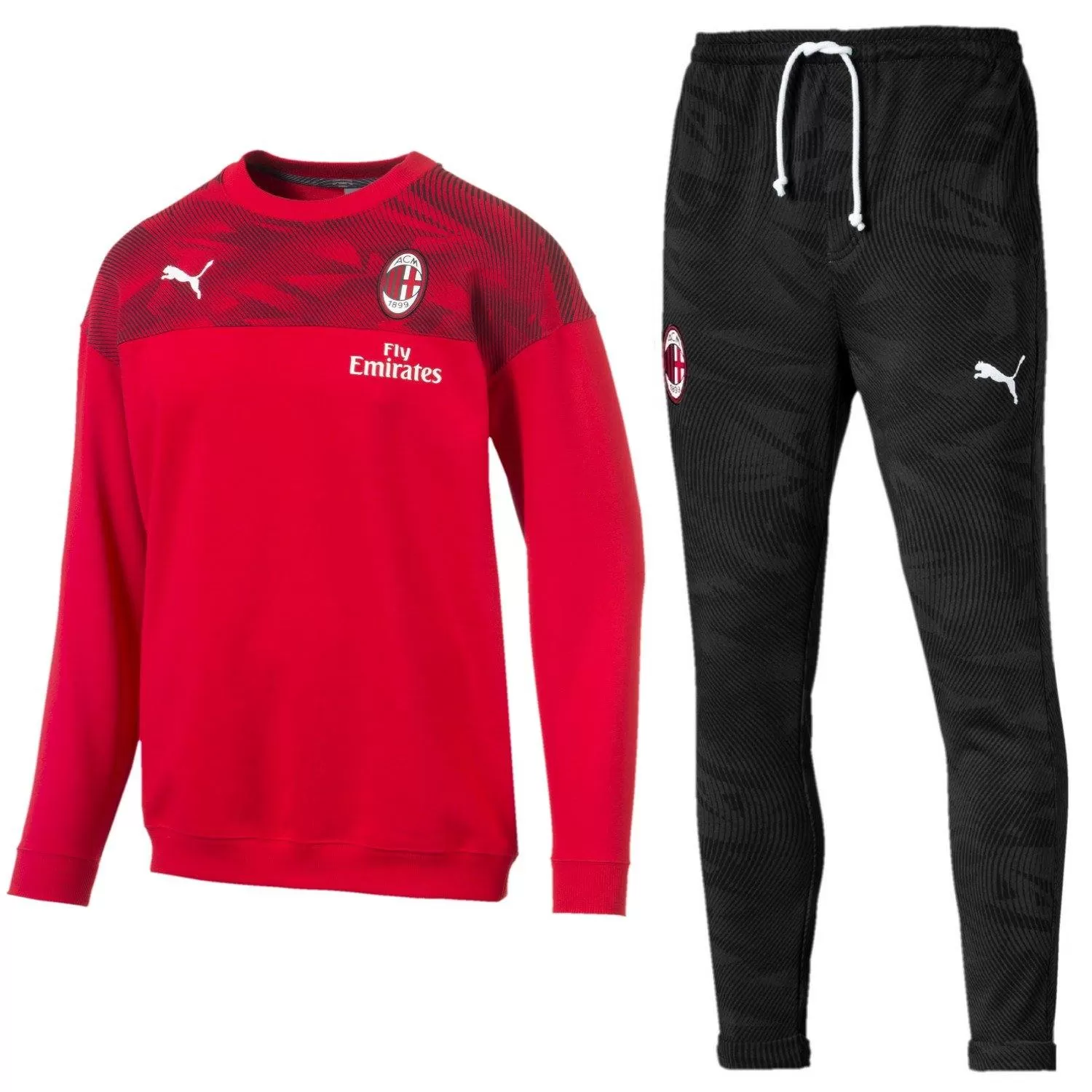 AC Milan Casual sweat Soccer tracksuit 2019/20 - Puma