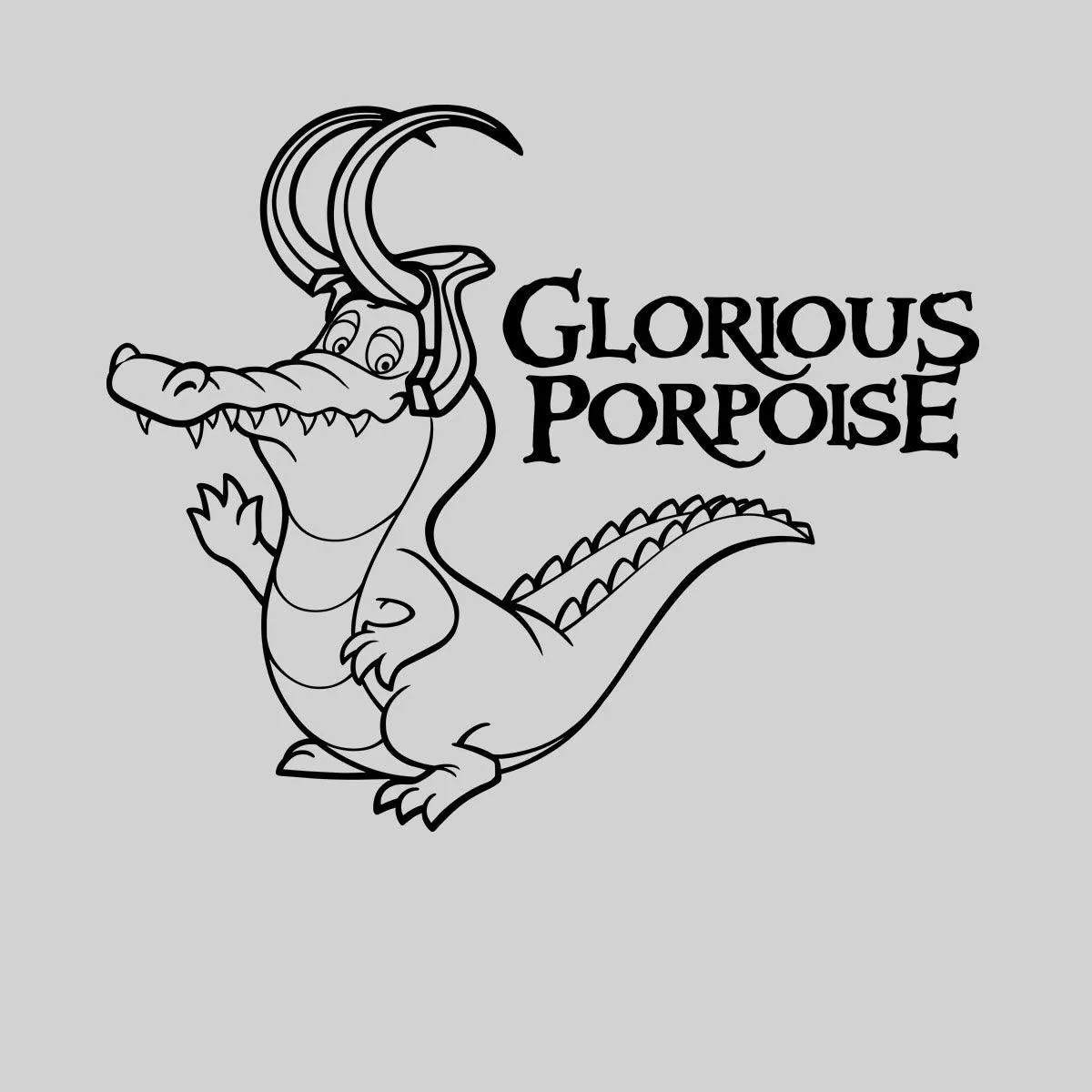 Alligator Loki Marvel Superhero Comic Glorious Porpoise Unisex Tank Top