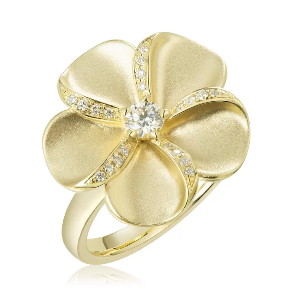 Aloha Plumeria Ring