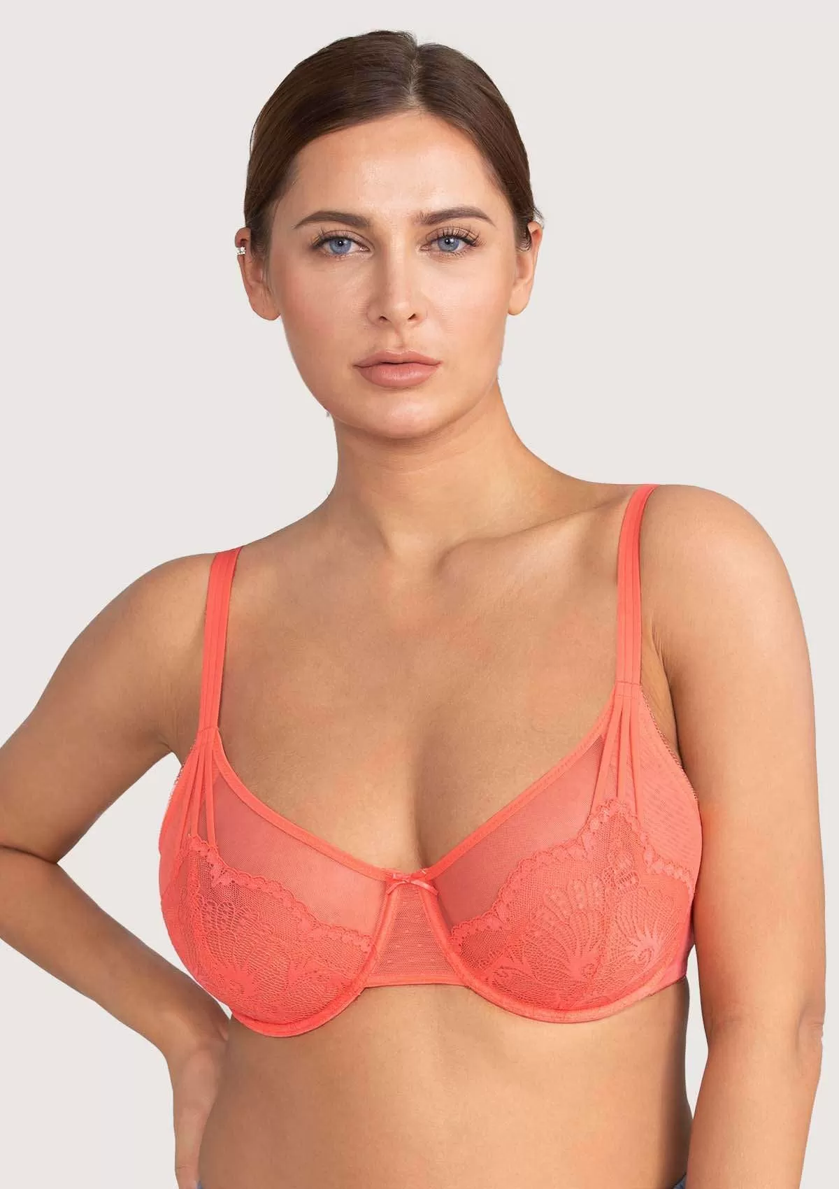 Amaryllis Lace Minimizer Bra Bundle