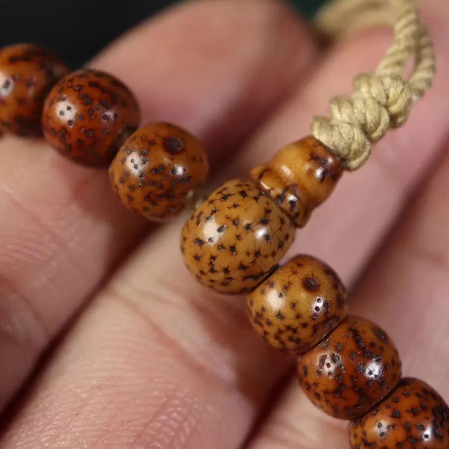 Antique Tibetan Lotus Seed Mala