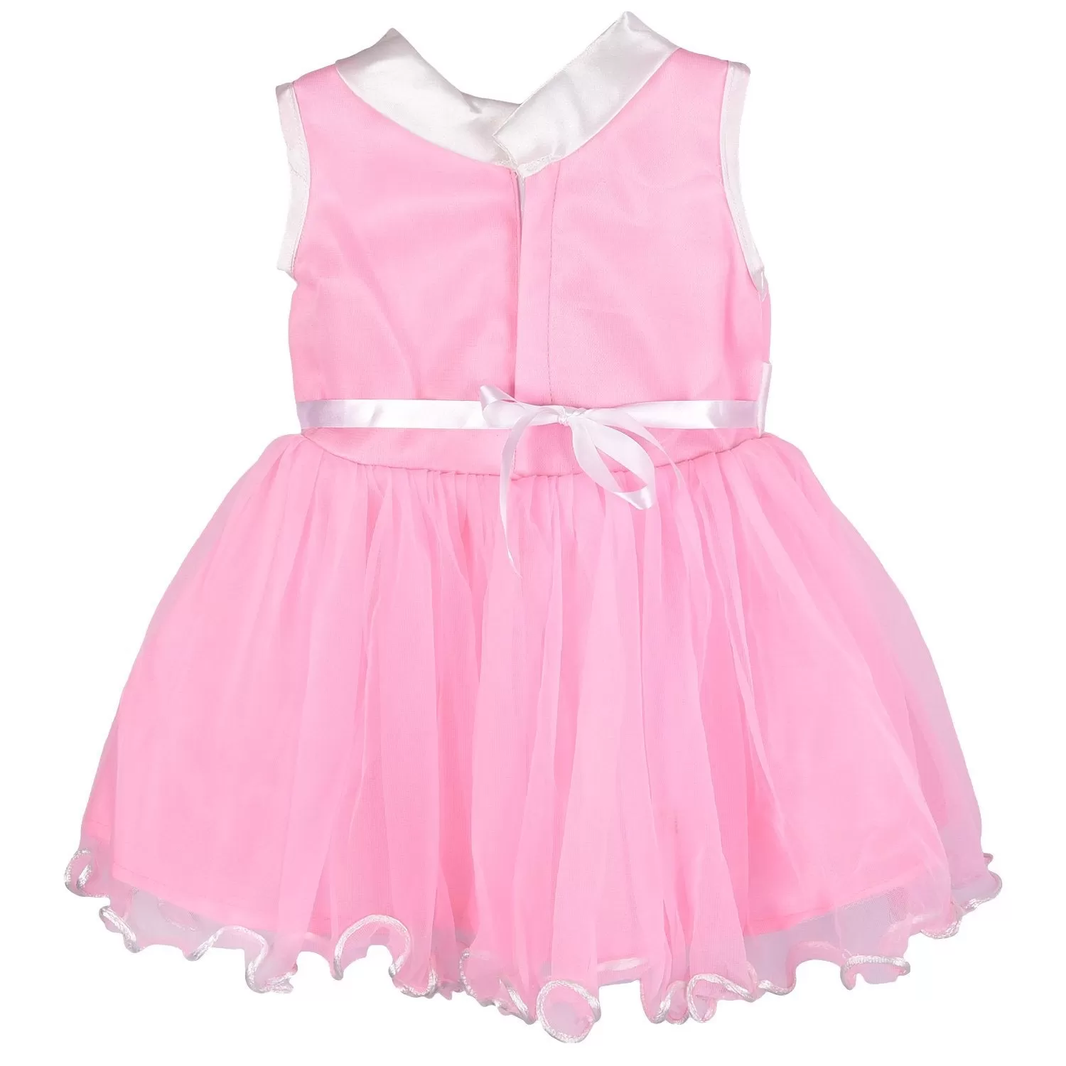 Baby Girls Party Wear Frock Dress Fr1014pnk