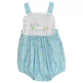 Bailey Boys Mother Hen Ruffled Sunsuit