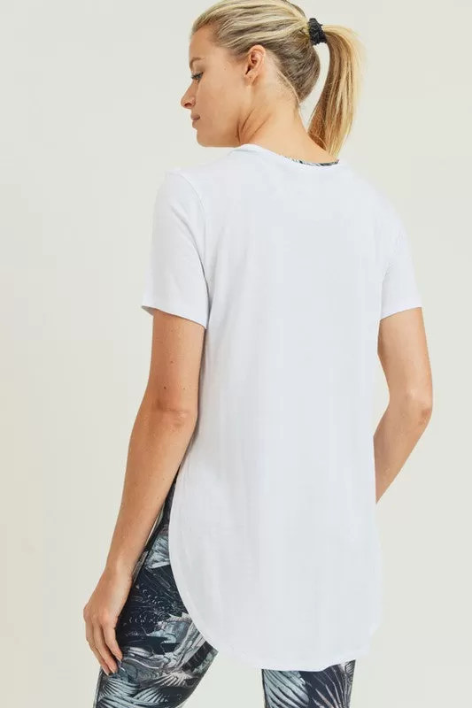 Basic Babe White Tee