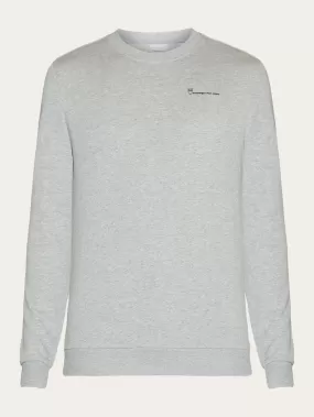 Basic knowledgecotton sweat - Grey Melange