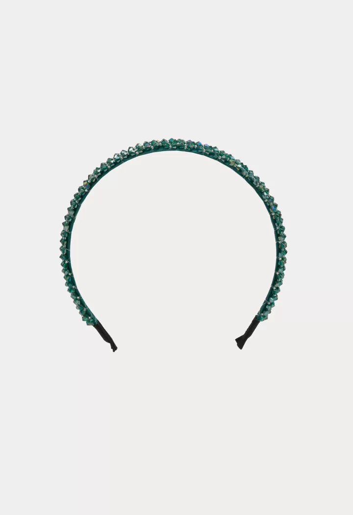 Beaded Swarovski Headband