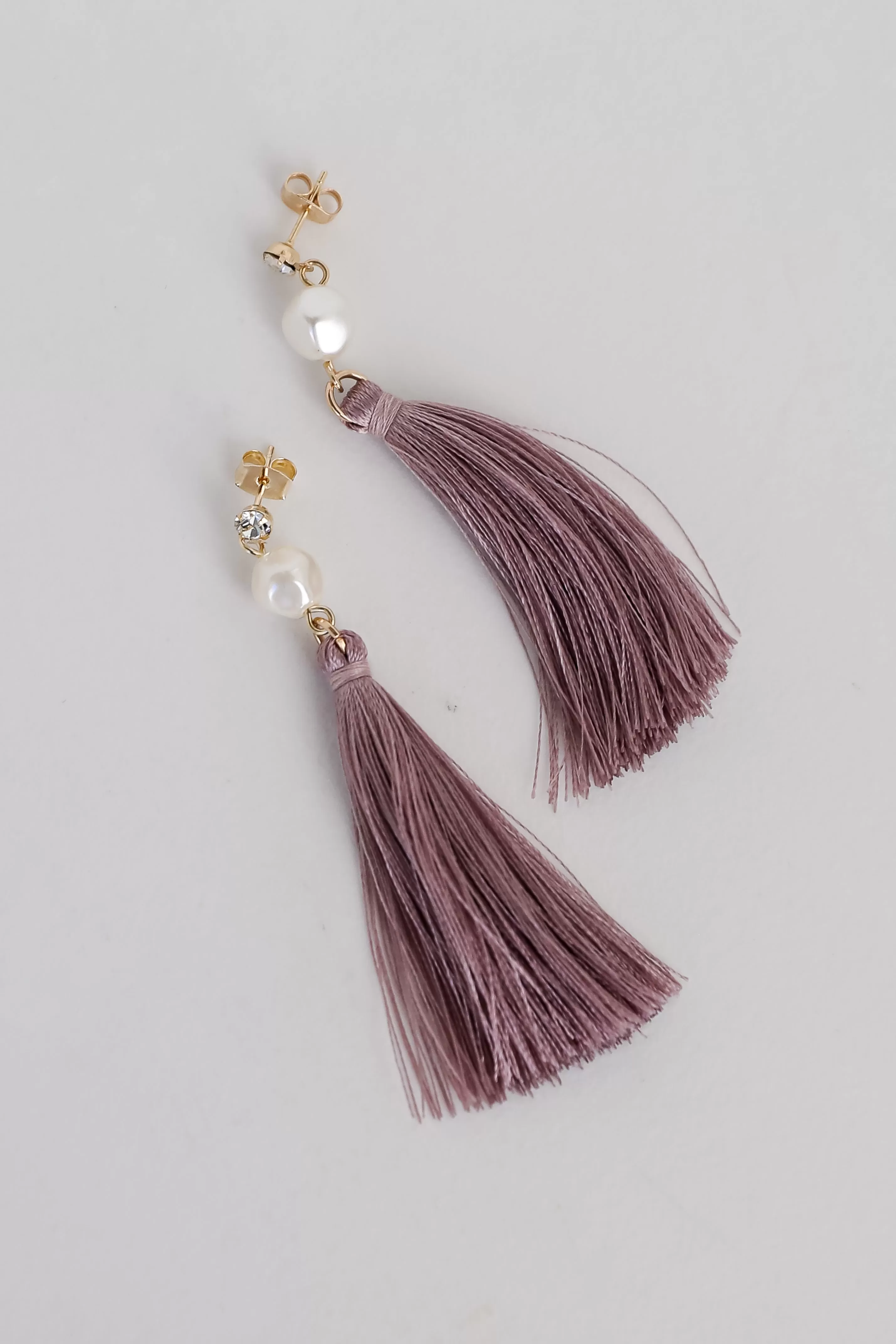 Bianca Gold Tassel Earrings