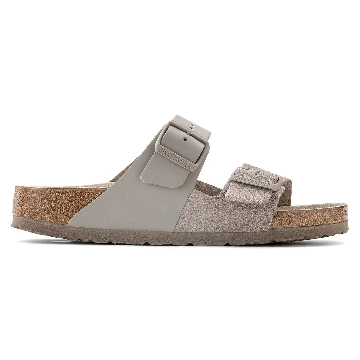 Birkenstock Arizona Split Natural Leather/Suede Sandals