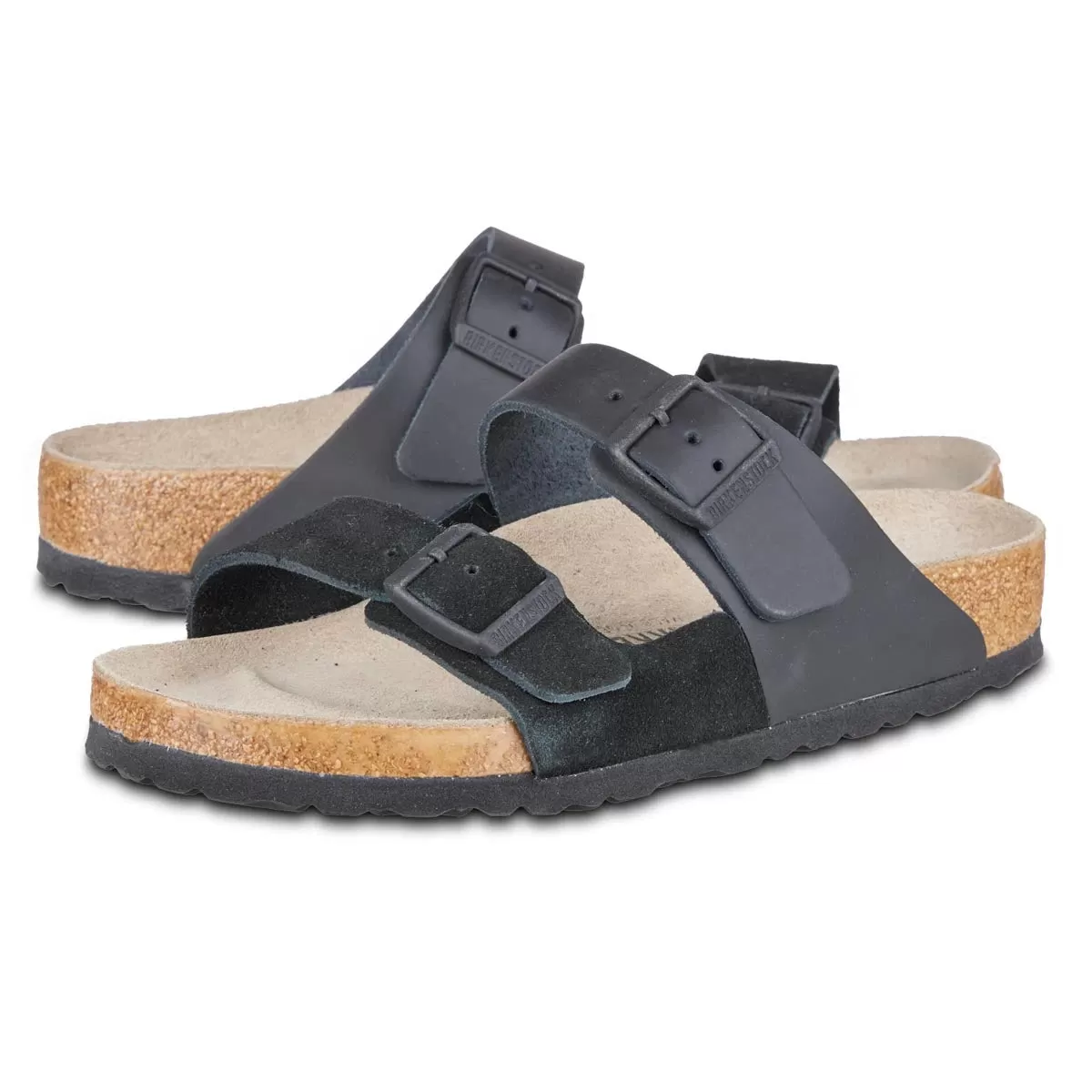 Birkenstock Arizona Split Natural Leather/Suede Sandals