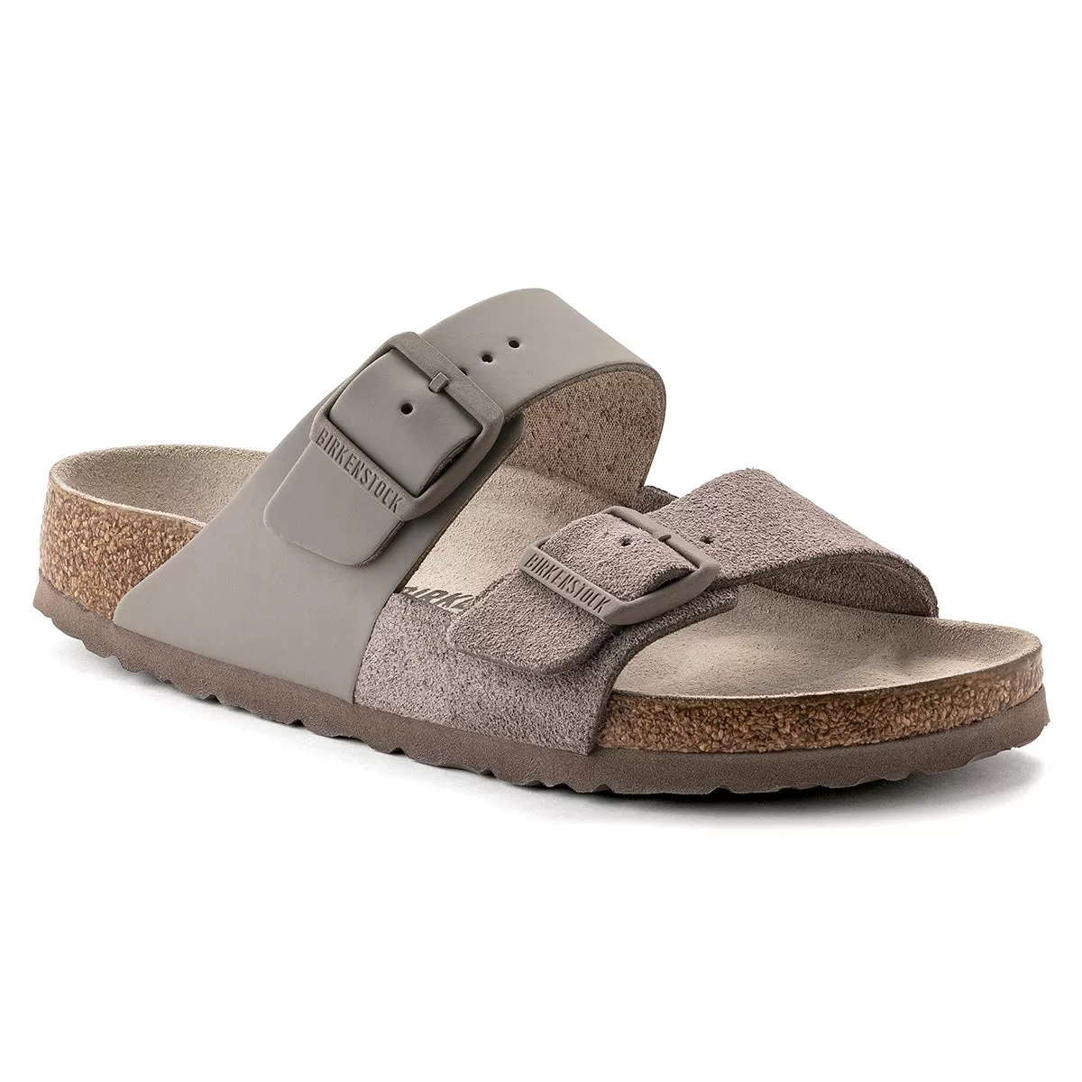 Birkenstock Arizona Split Natural Leather/Suede Sandals