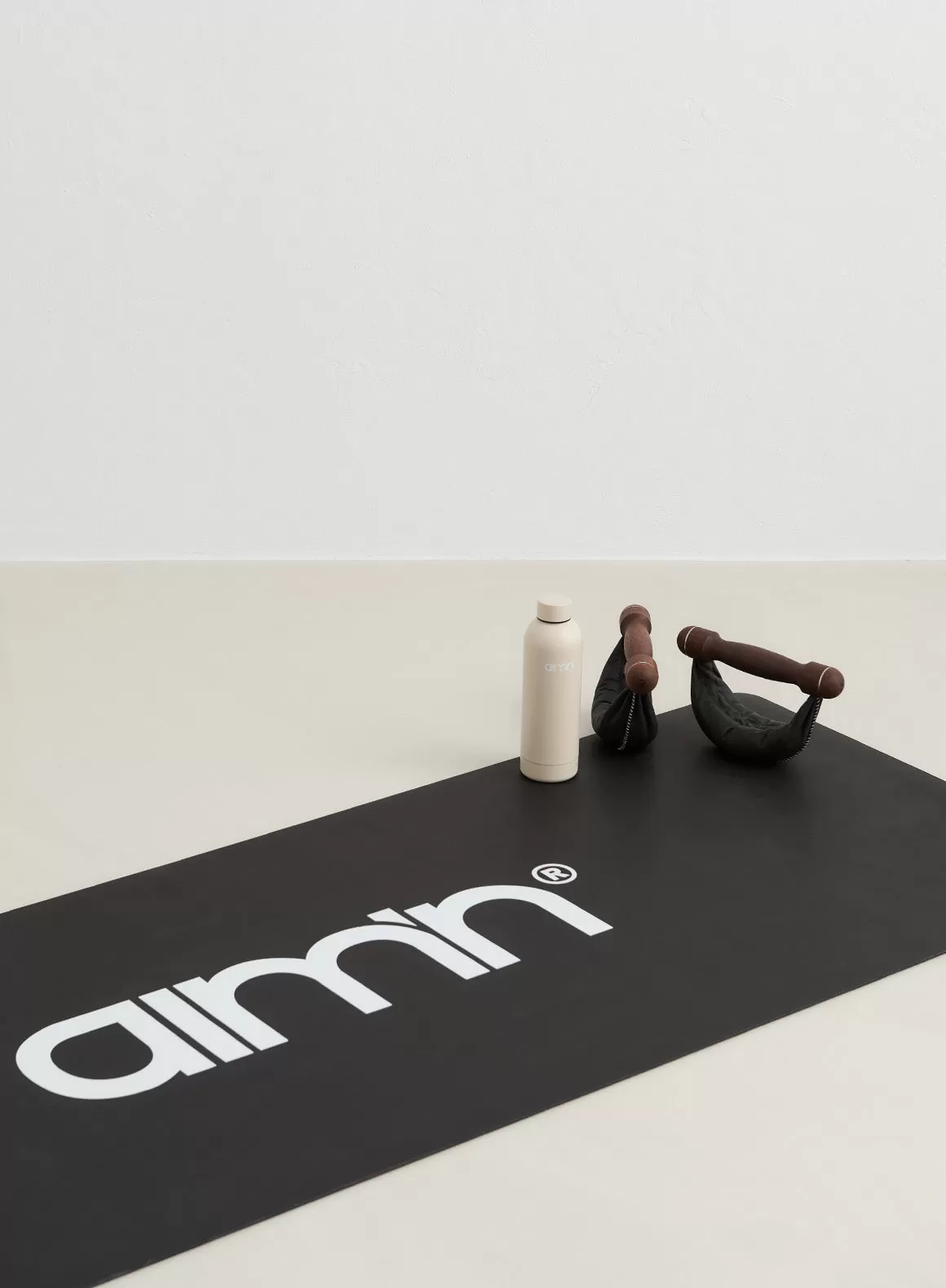 Black aim'n Yoga Mat