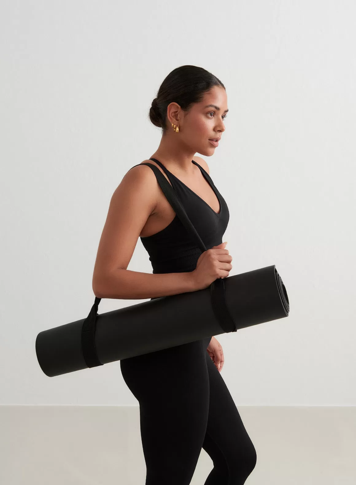 Black Edge Yoga Mat