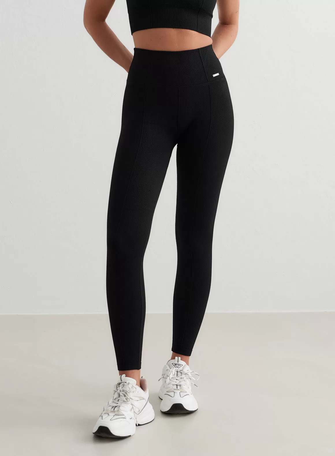 Black Luxe Seamless Tights