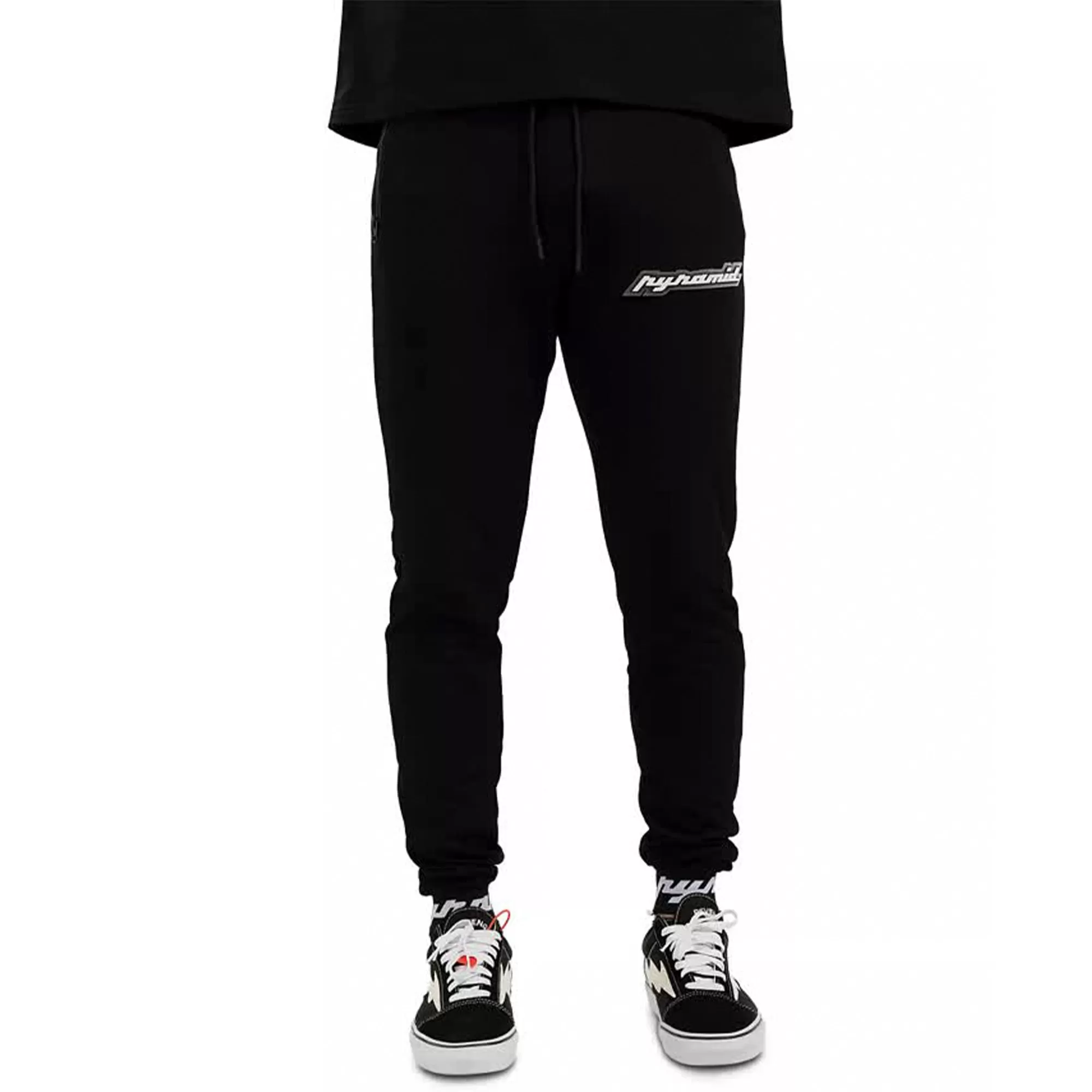 Black Pyramid Kids 3D Patch Jogger (Black)