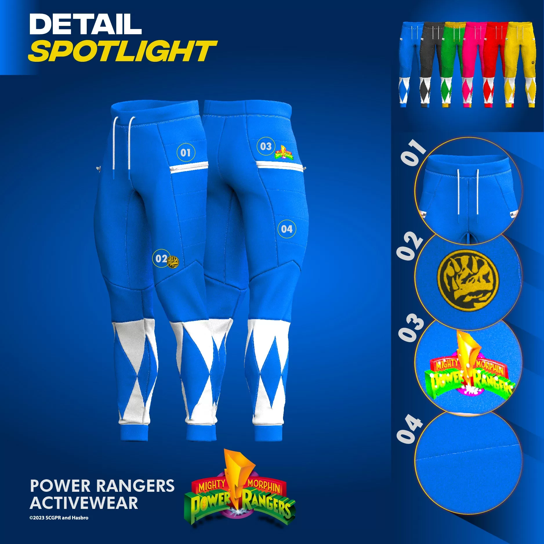 Black Ranger Joggers