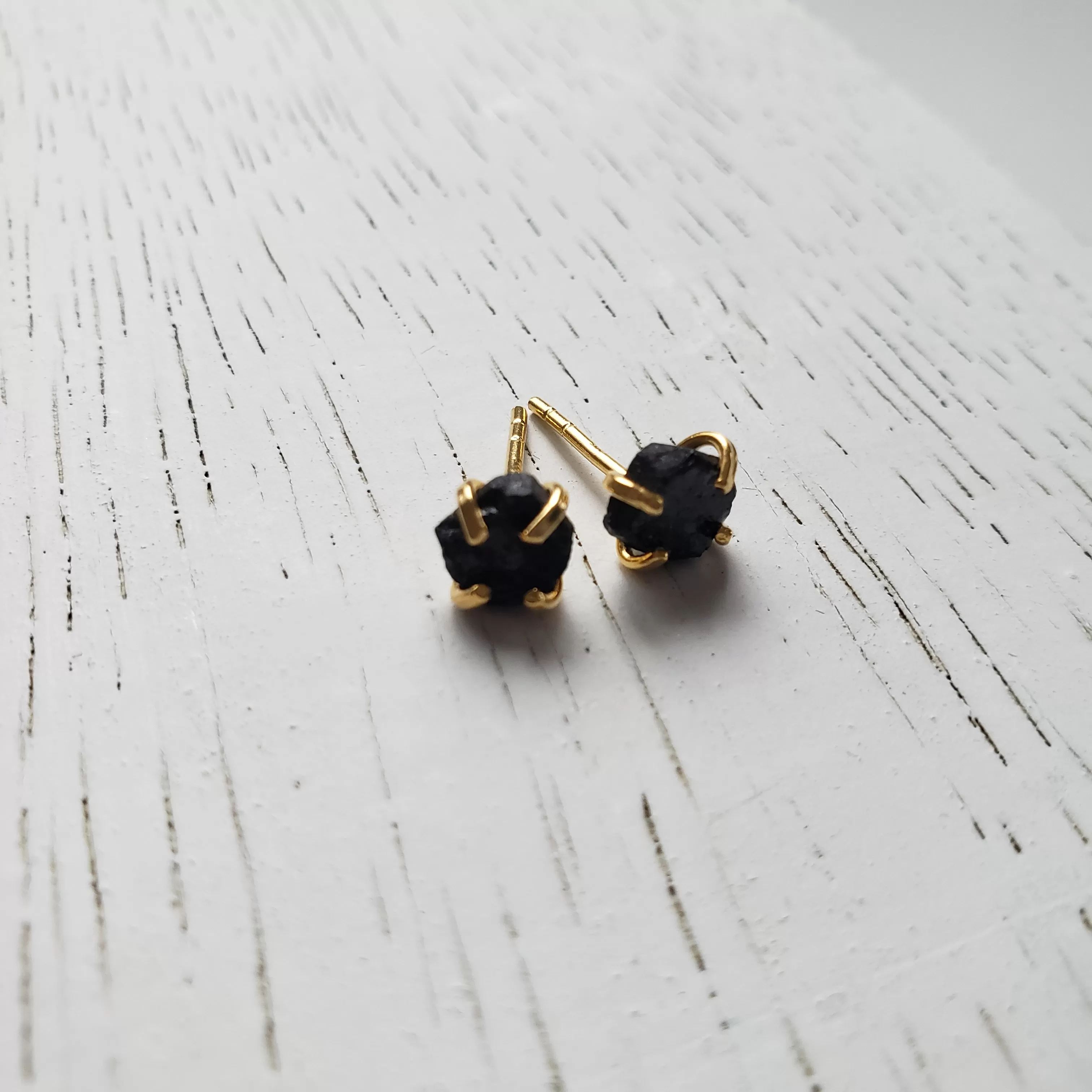 Black Tourmaline Earrings