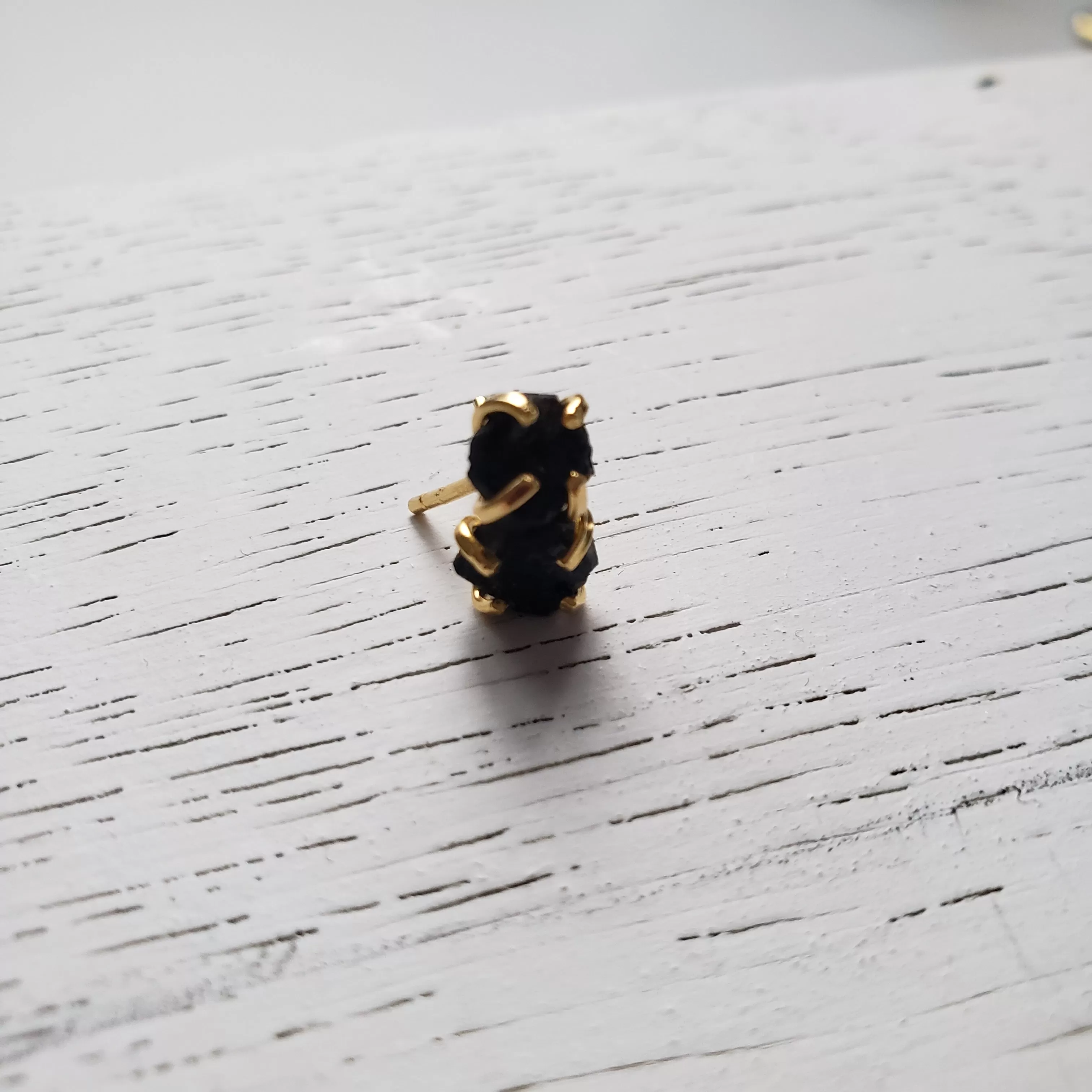 Black Tourmaline Earrings