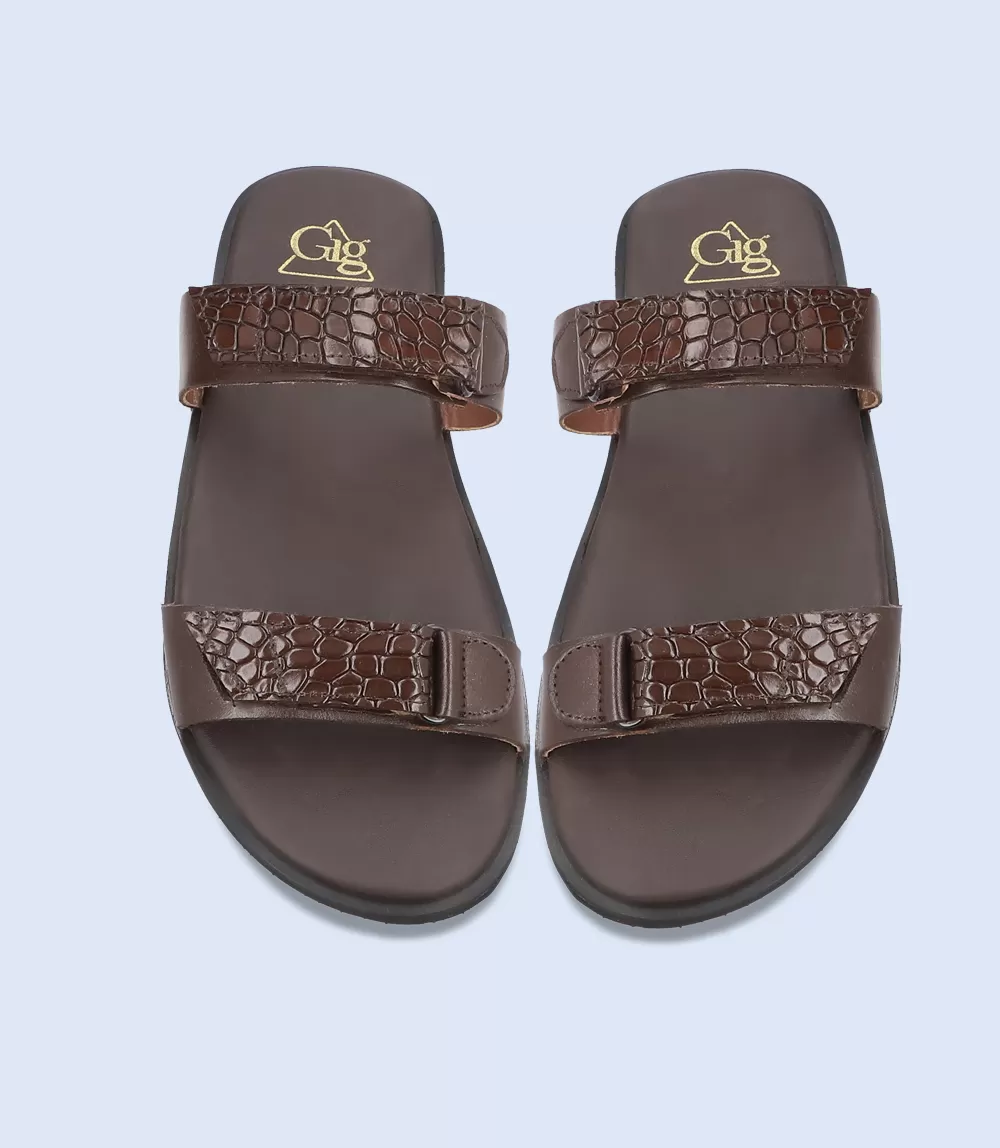 BM4984-CHOCO-Men Slipper