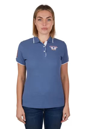 Bullzye Ladies Heidi S/S Polo - Steel Blue - B3S2507333