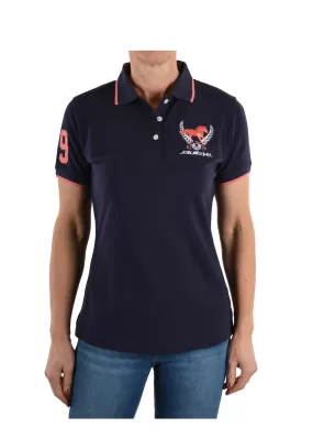 Bullzye Ladies Heritage Spliced Polo - B1S2507096