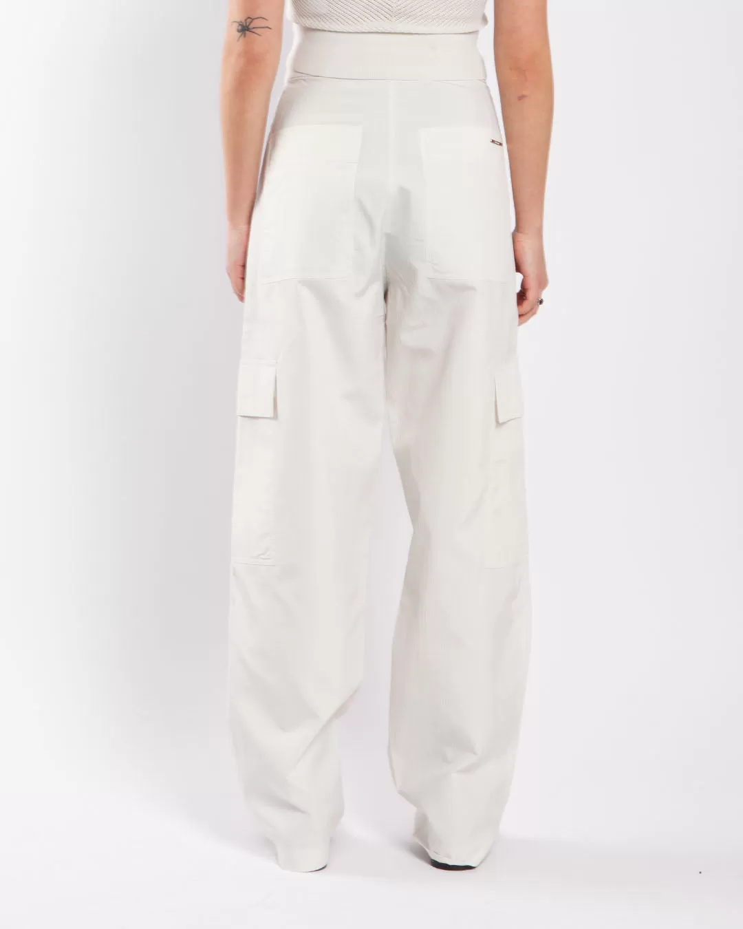 Calvin Klein Relaxed Cargo Pants White