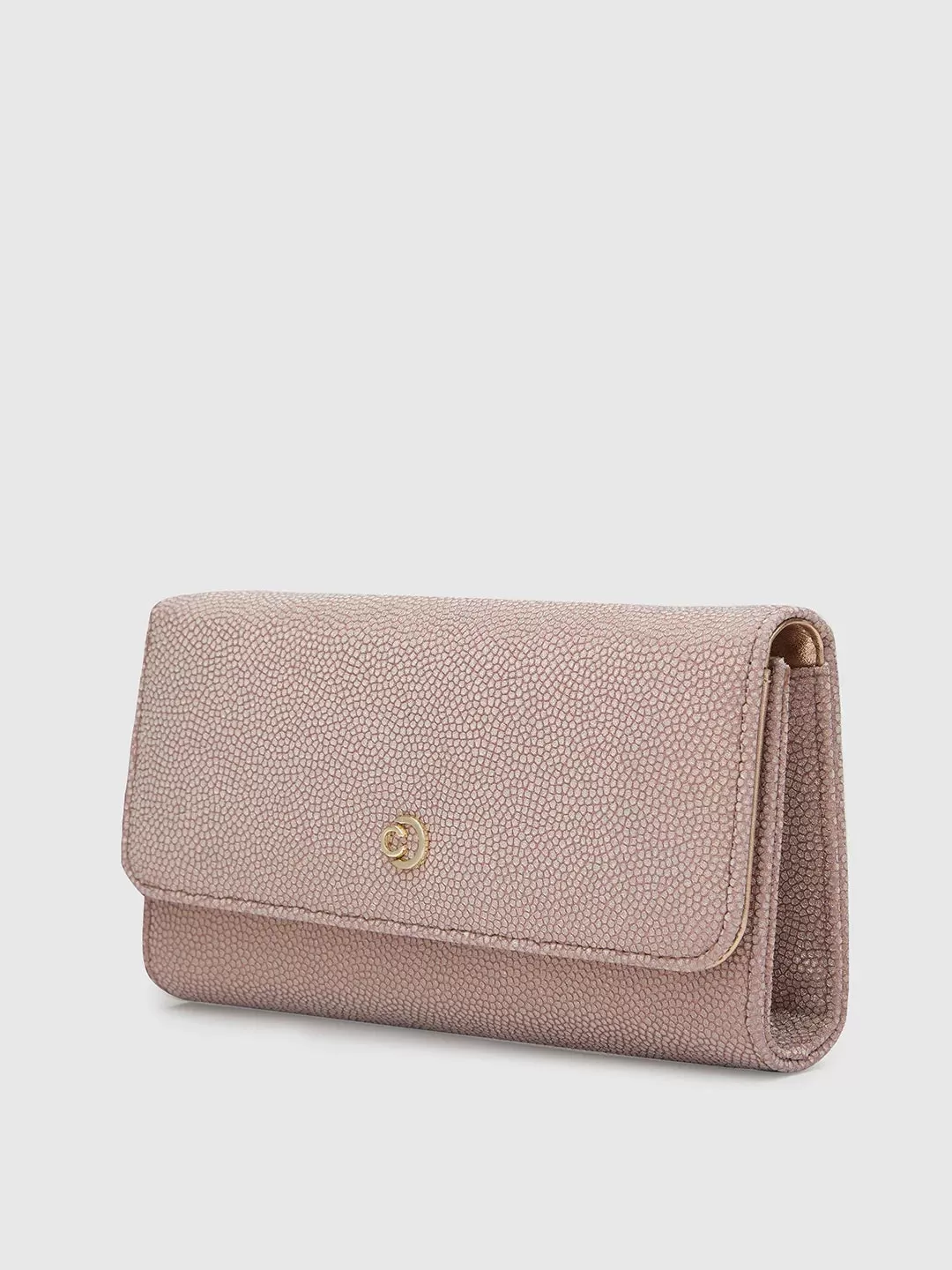 Caprese Betty Flapover Clutch Large Blush