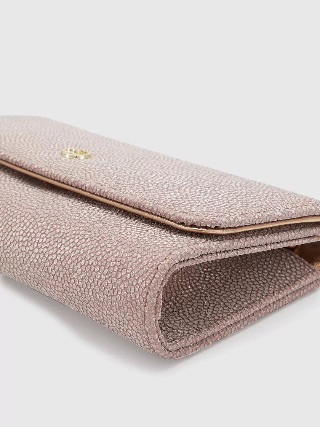 Caprese Betty Flapover Clutch Large Blush