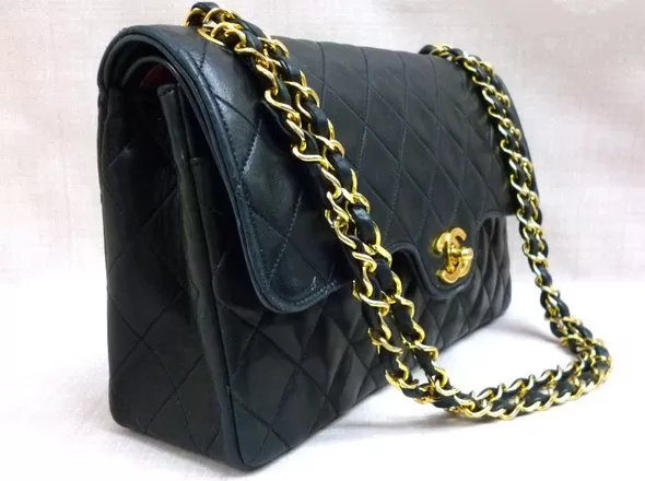 CHANEL Chain Shoulder W25 W Flap/W Chain