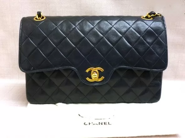 CHANEL Chain Shoulder W25 W Flap/W Chain