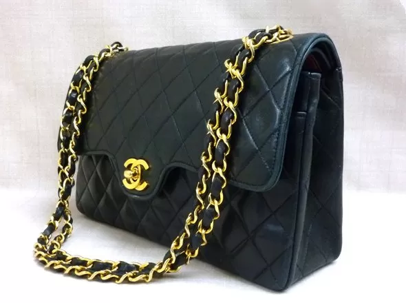 CHANEL Chain Shoulder W25 W Flap/W Chain