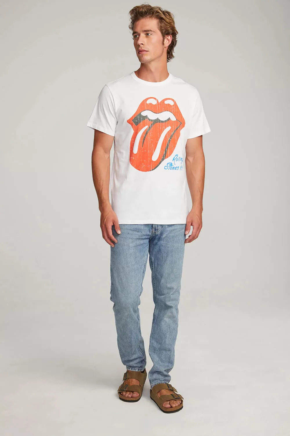 Chaser Rolling Stones Steel Wheels Tee (White)