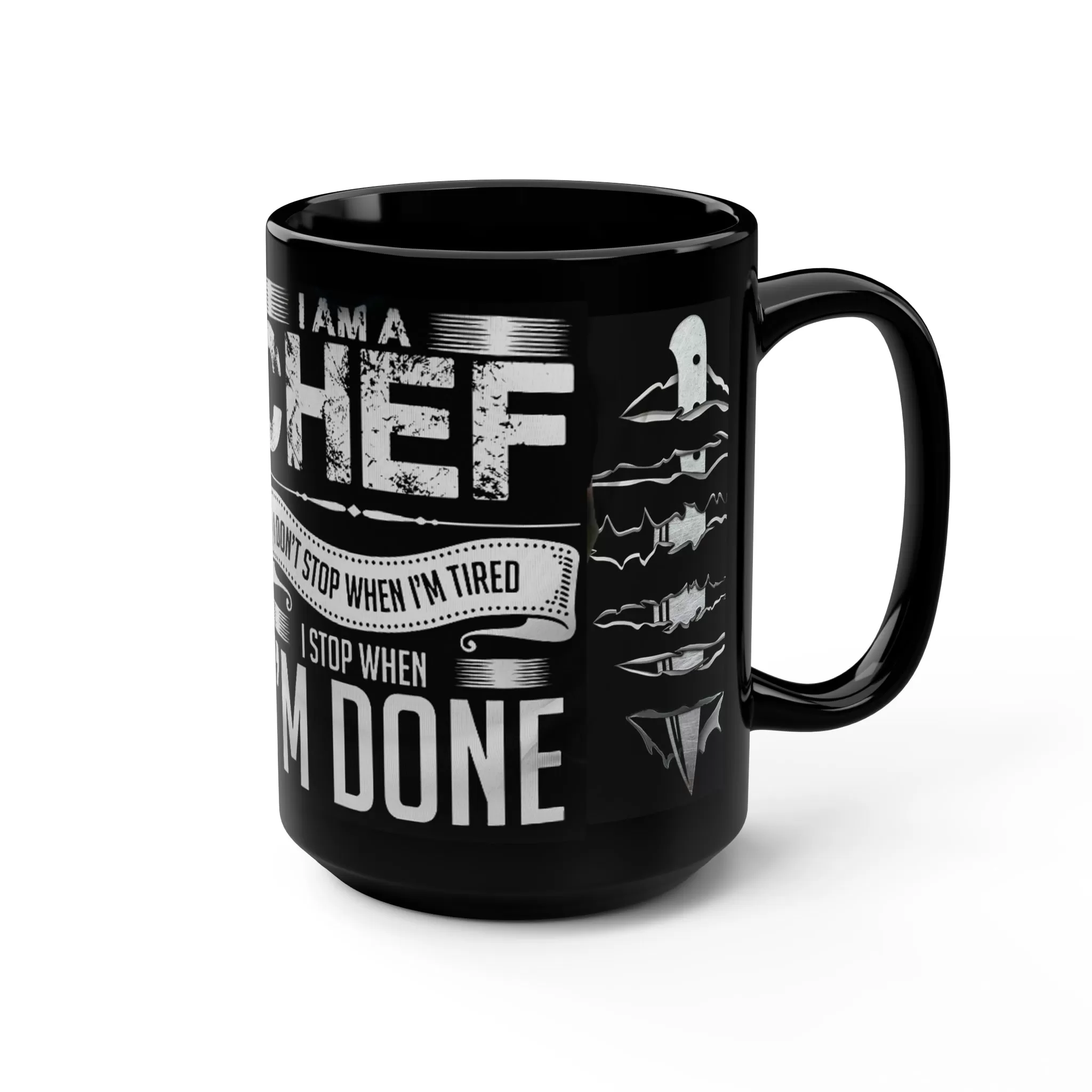 Chef Black Mug