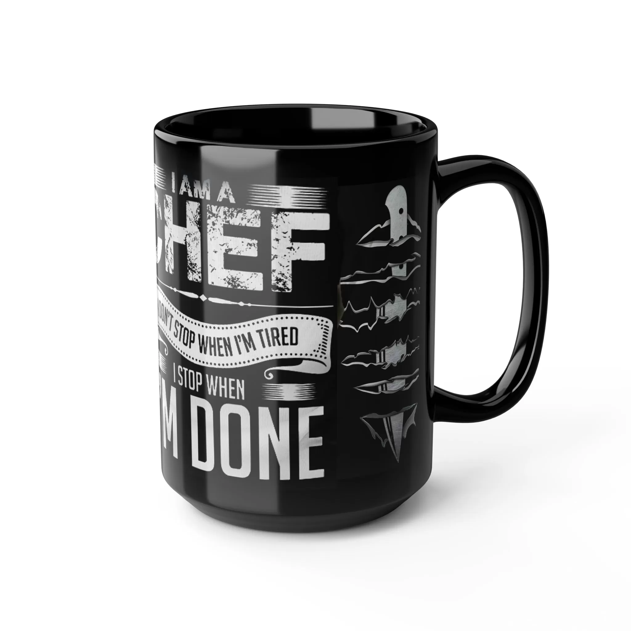 Chef Black Mug