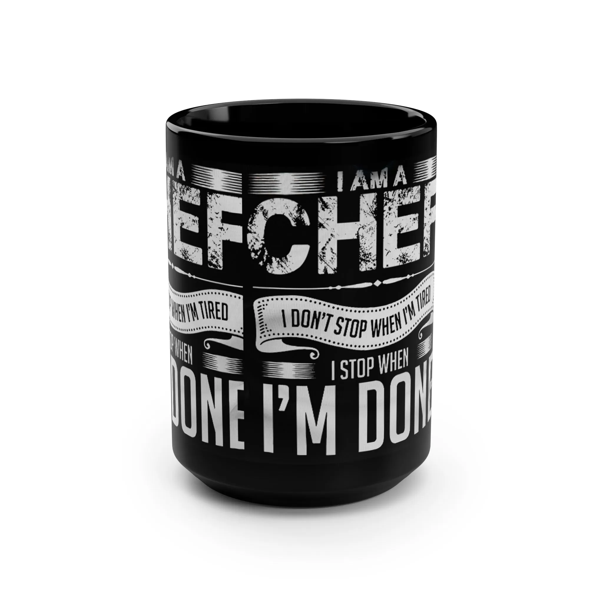 Chef Black Mug