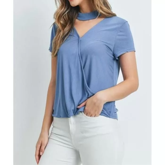 Choker Wrap Top