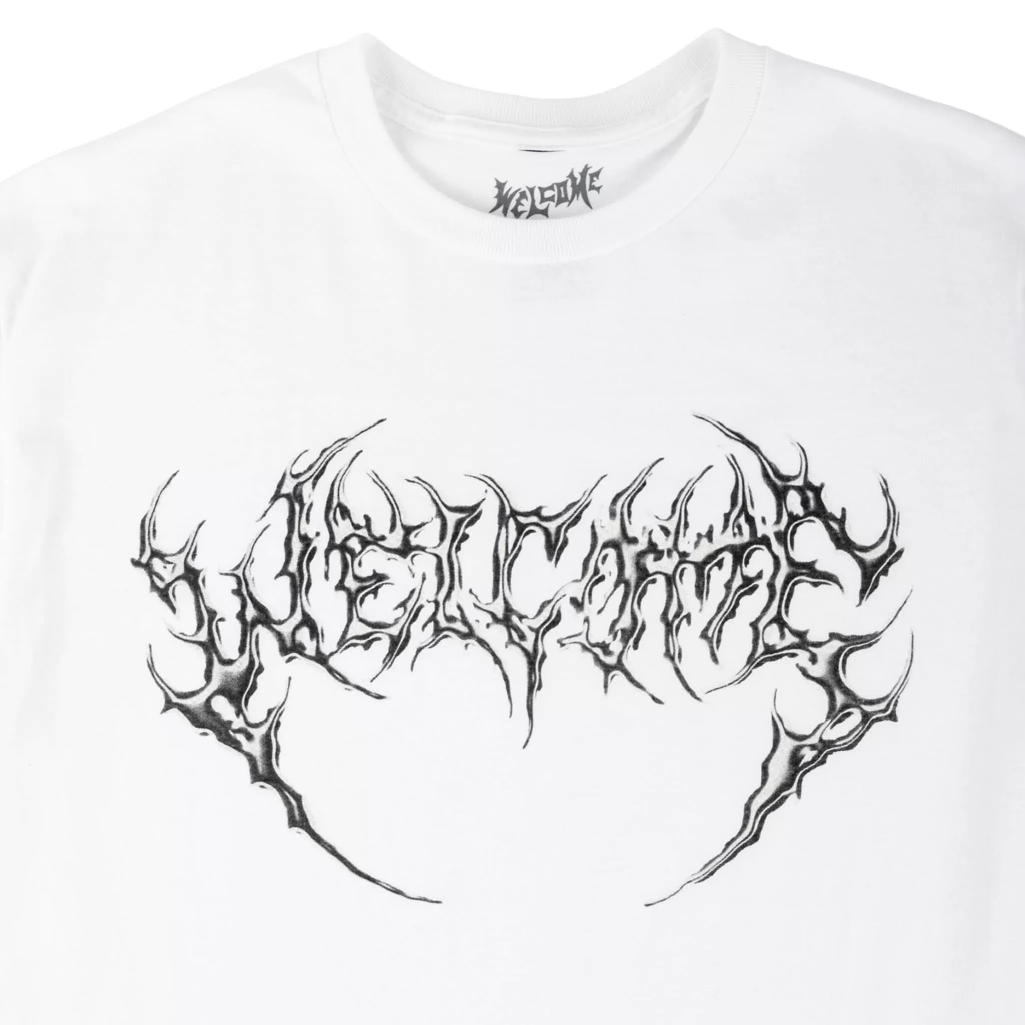 Chrome Fang Printed Tee - White