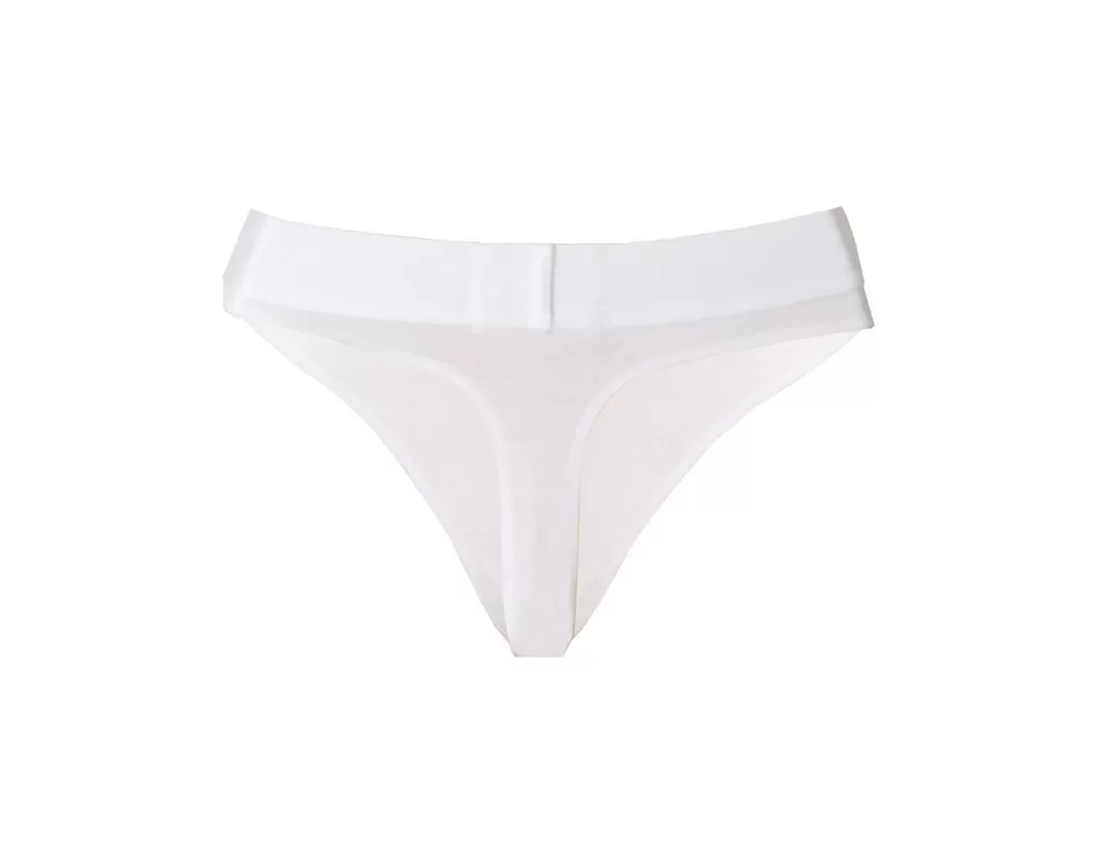 {Clearance Stock} Organic Bamboo Thong in Black