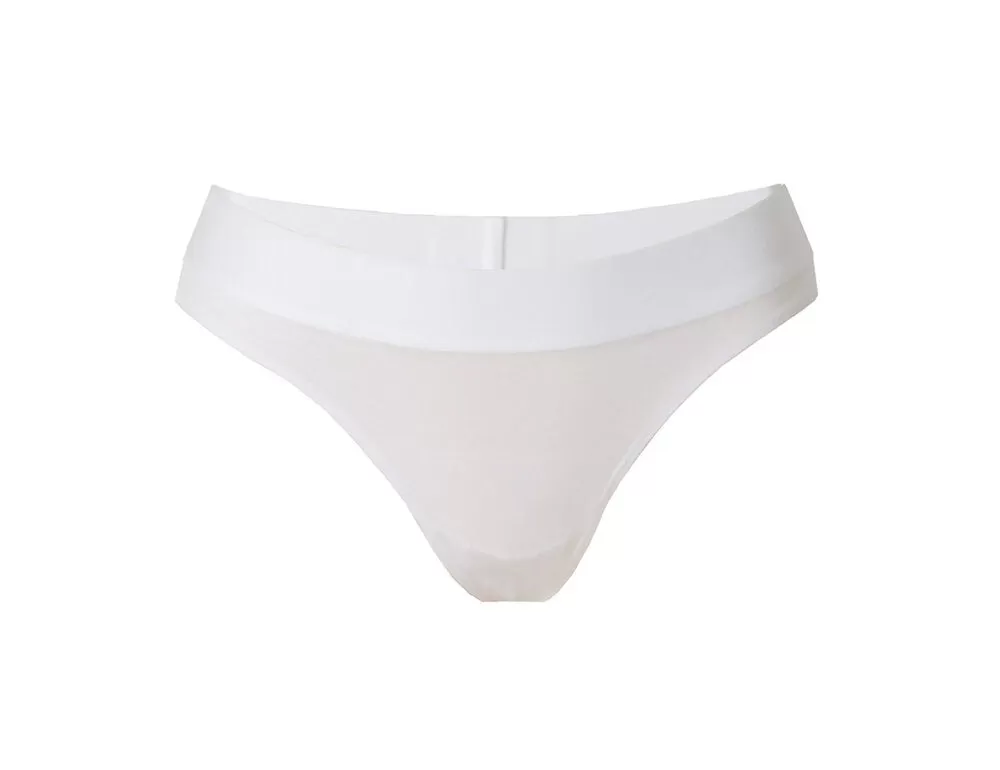 {Clearance Stock} Organic Bamboo Thong in Black