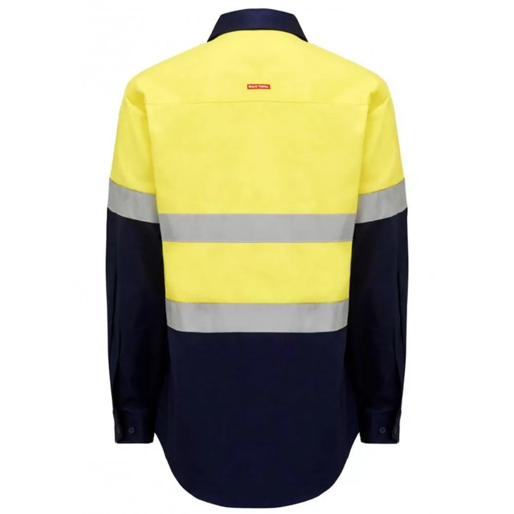 Core Hi Vis 2 Tone Taped Drill Shirt