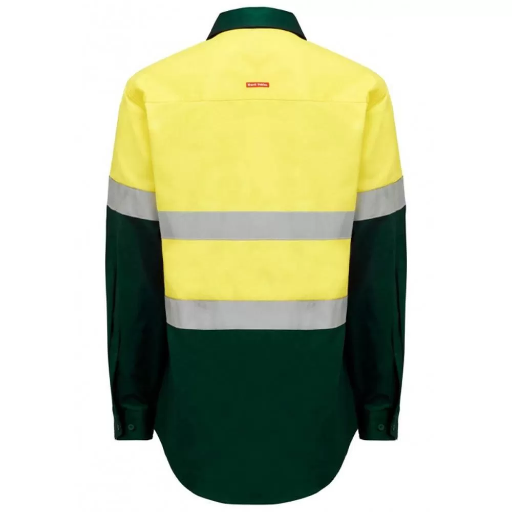 Core Hi Vis 2 Tone Taped Drill Shirt