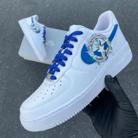 Custom Hand Painted CNMI Northern Mariana Islands Nike Air Force 1 Low