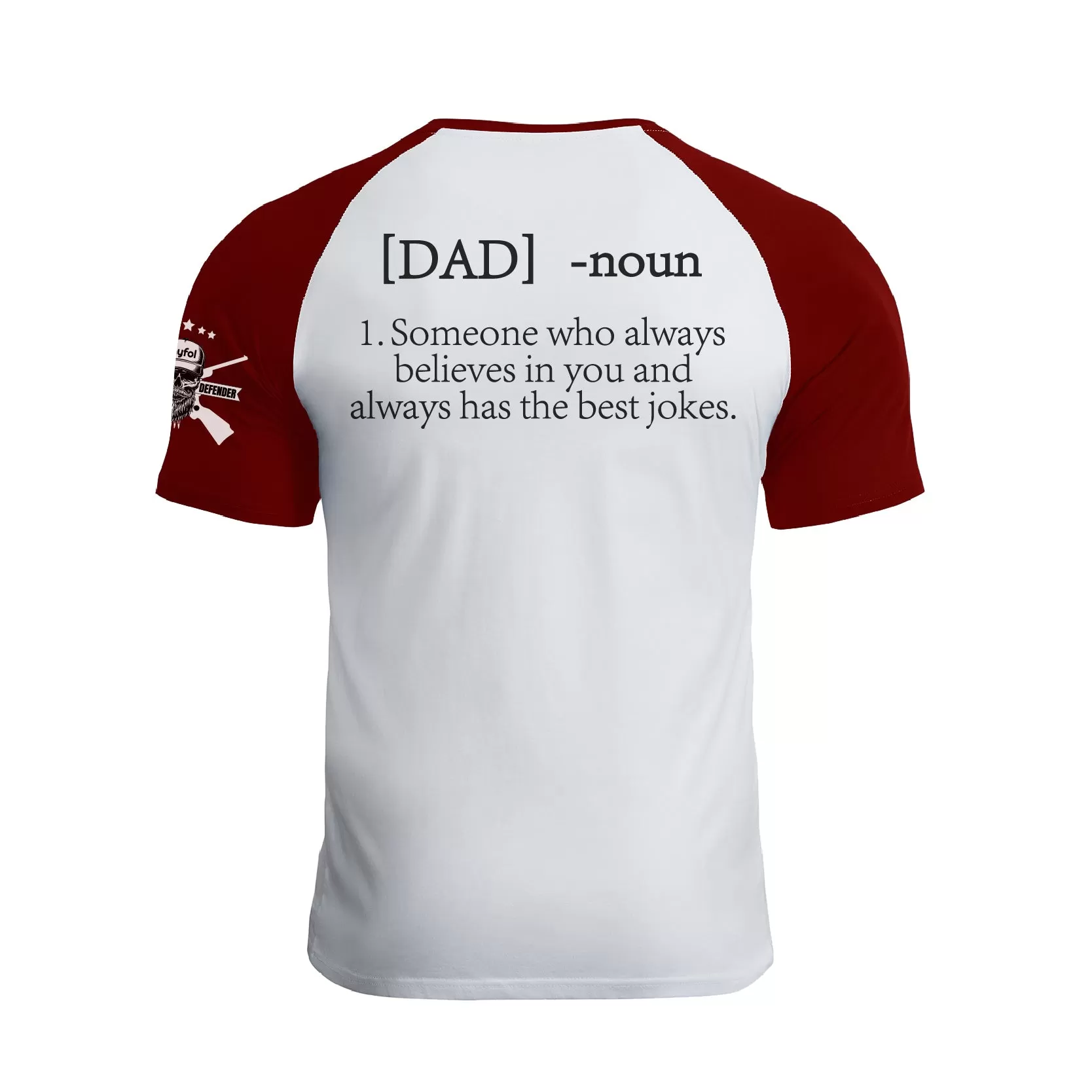 DAD RAGLAN GRAPHIC TEE