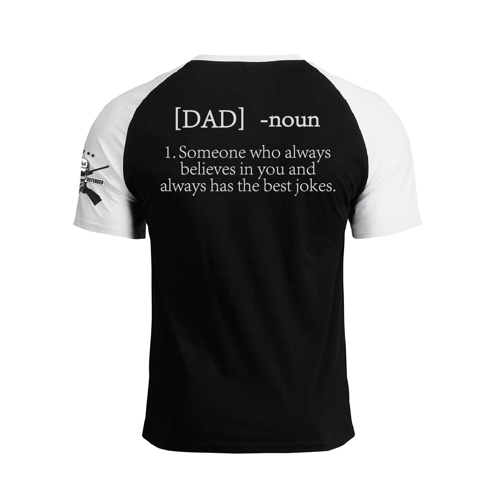 DAD RAGLAN GRAPHIC TEE